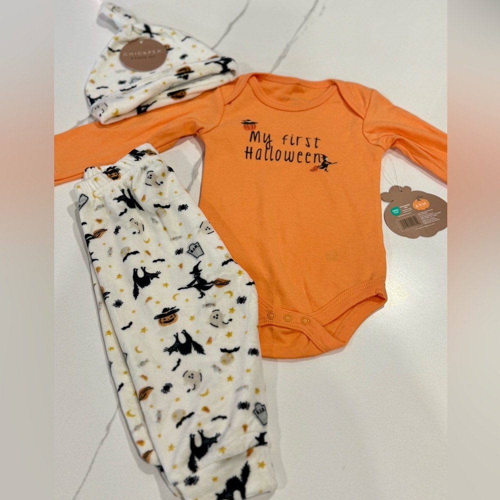 Chick Pea • My First Halloween 3 Piece Set